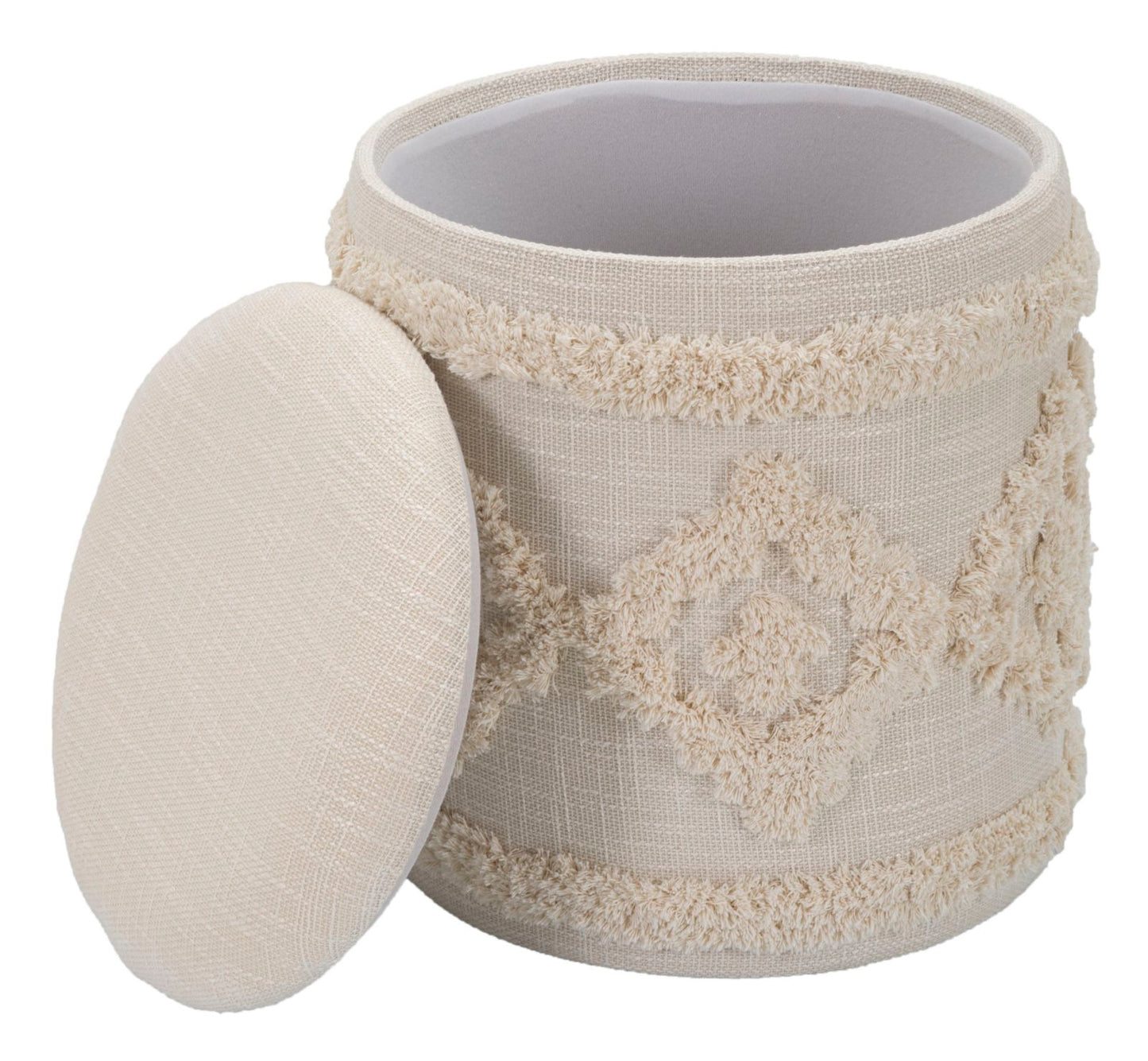 PUFF CONTENITORE DAMASCO ROTONDO CM ? 35X40