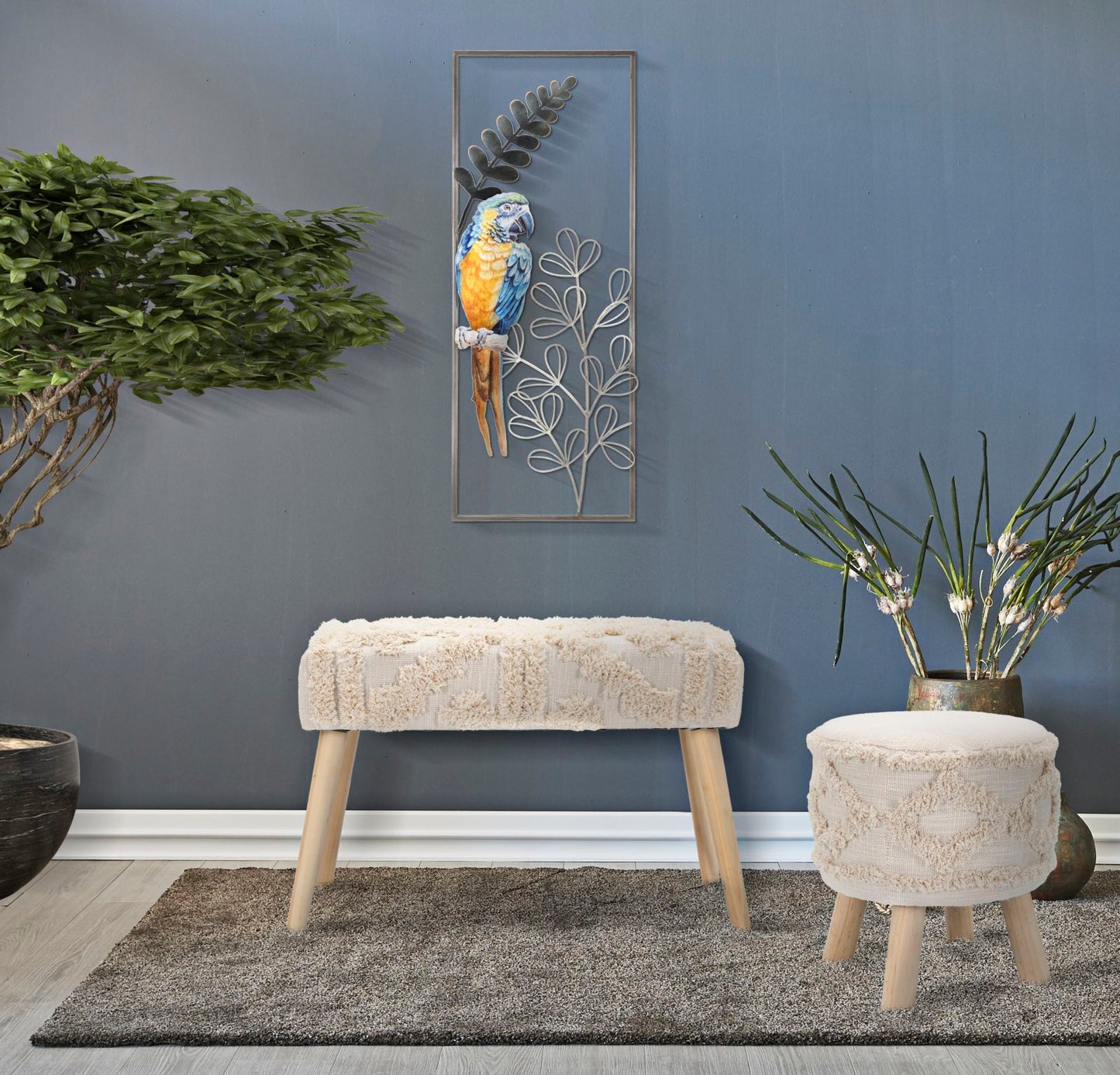 PANCHETTA DAMAS CM 66X34X42