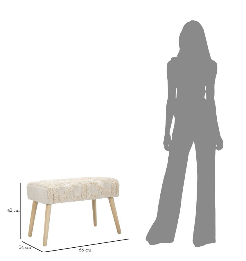 PANCHETTA DAMAS CM 66X34X42