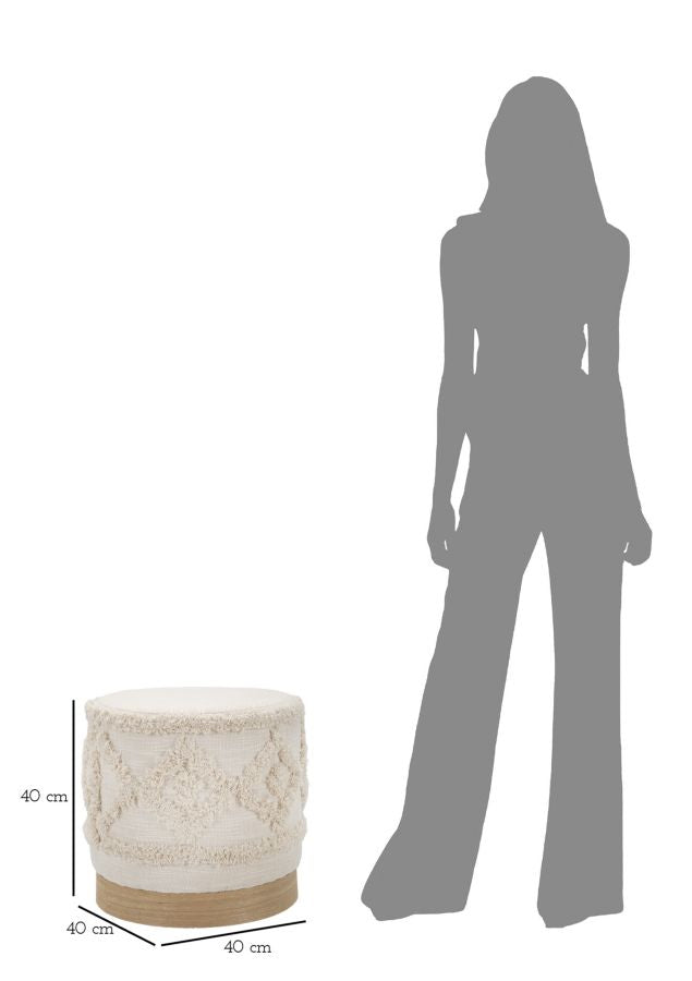 POUF DAMAS CM ? 40X40