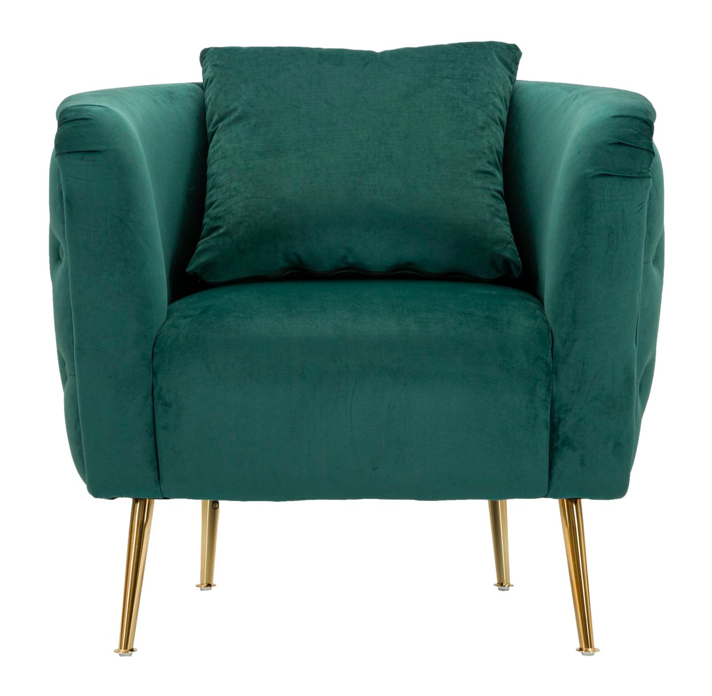 POLTRONA BUCAREST VERT CM 76X74X73