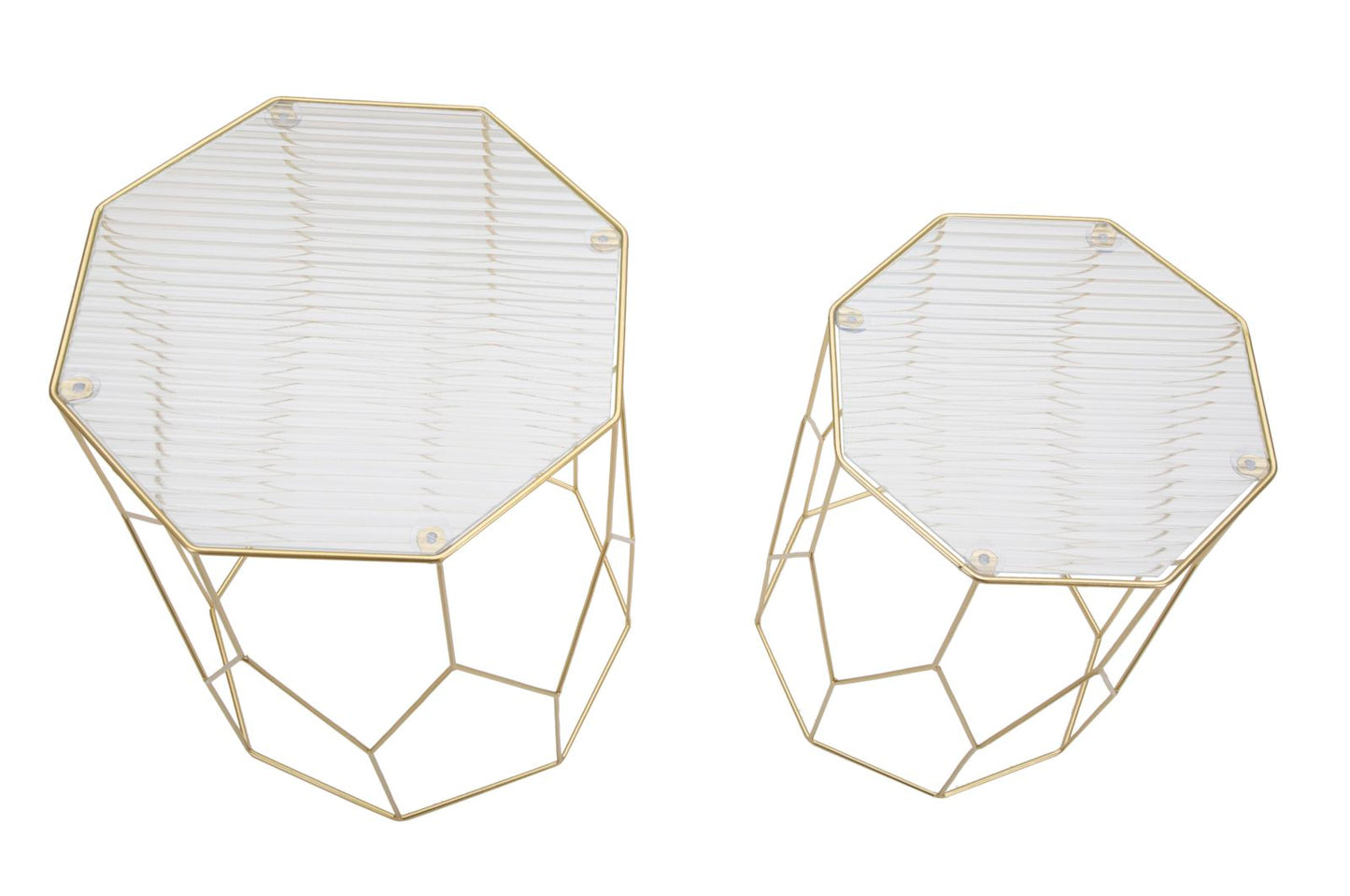 TAVOLINETTI NOUVEAU VERRE COPPIA CM ? 37X47-31X42