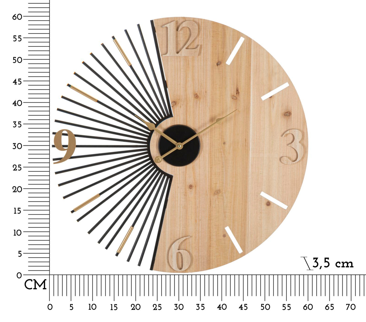 OROLOGIO DA MURO WORDY CM ? 60X3,5