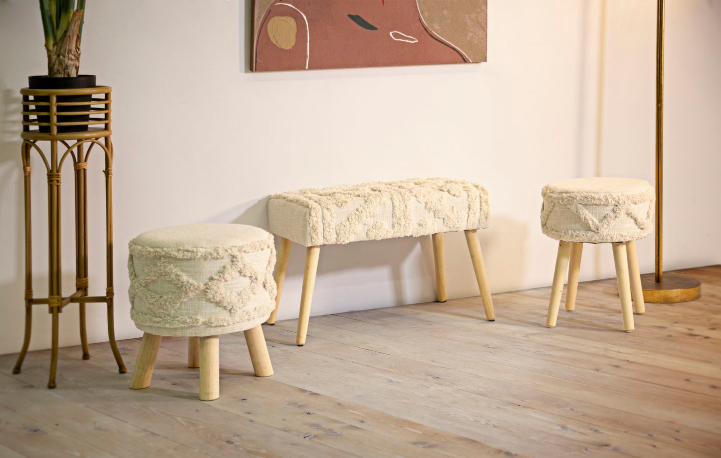 PANCHETTA DAMAS CM 66X34X42