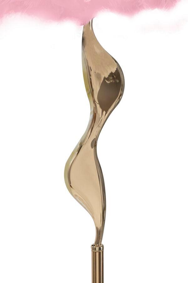 LAMPADA DA TERRA SLIM ROSA CM ? 50X165