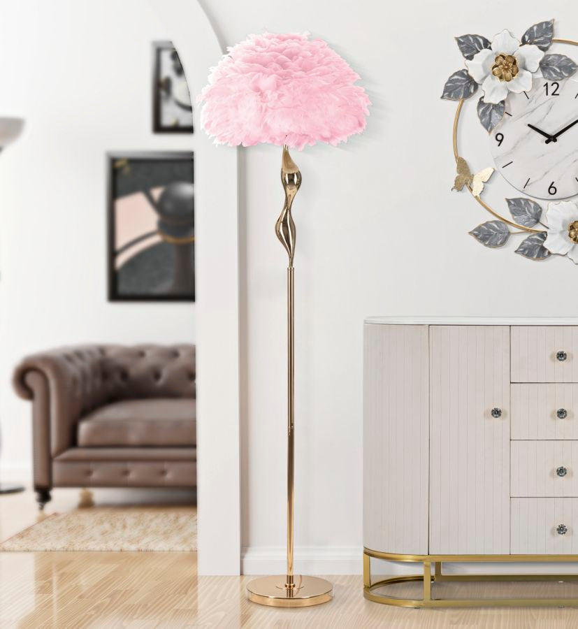 LAMPADA DA TERRA SLIM ROSA CM ? 50X165