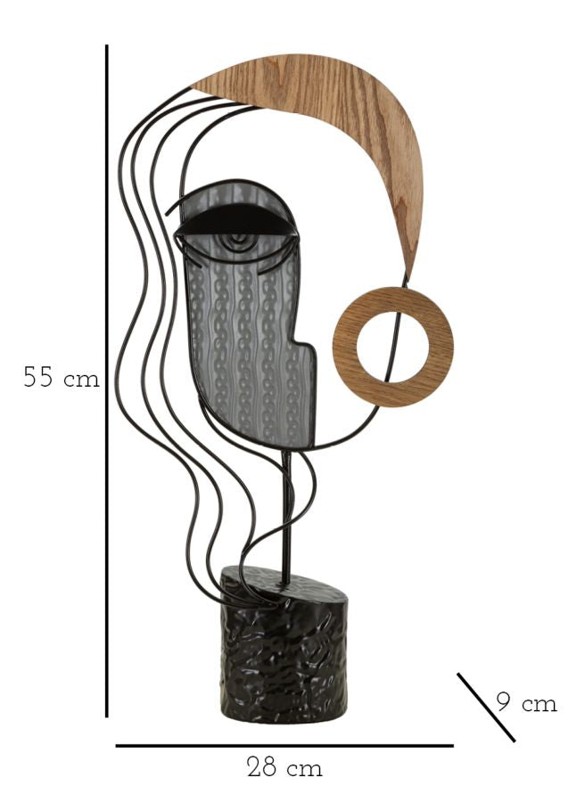SCULTURE PICASSY CM 28X9X55