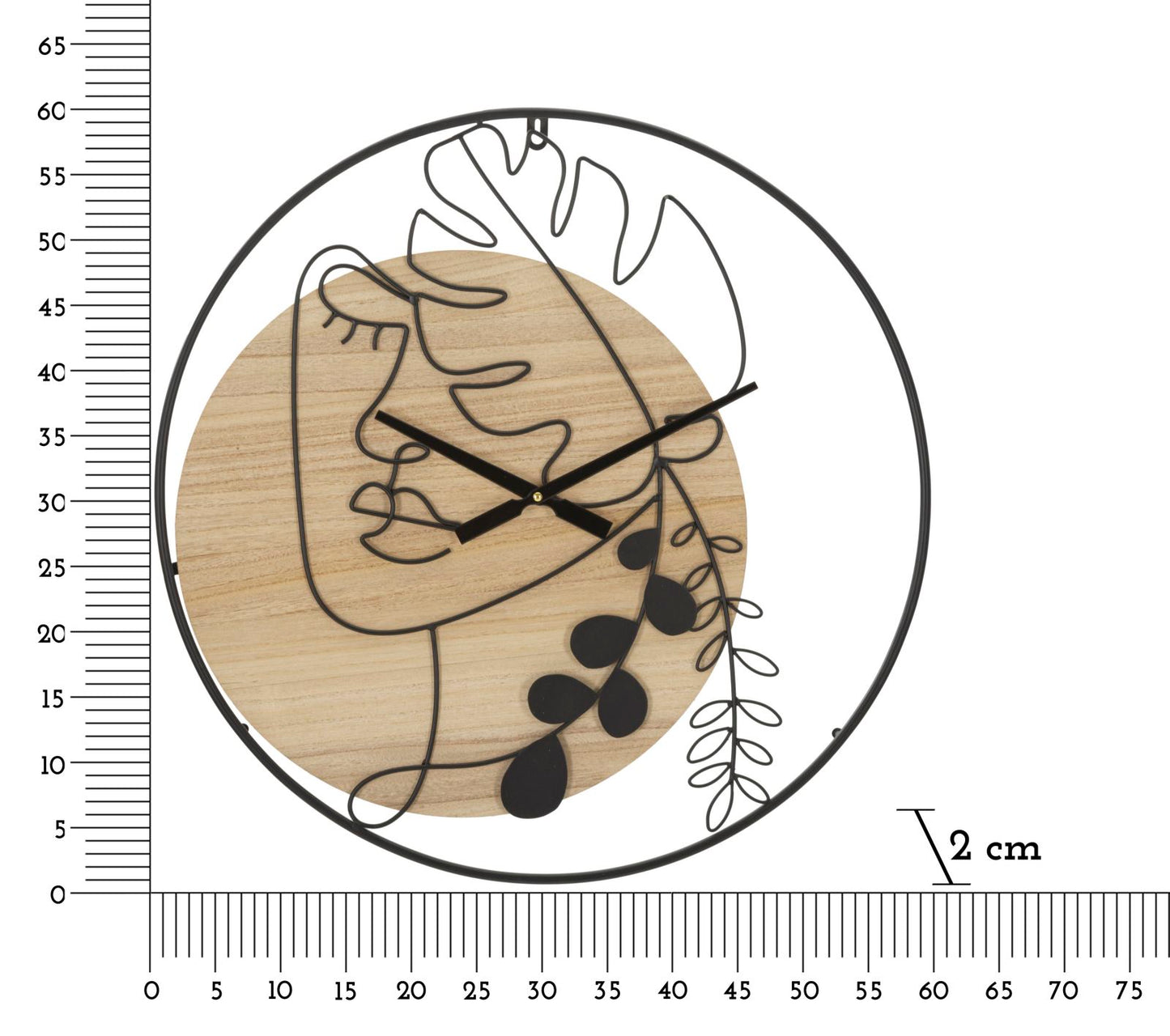 OROLOGIO DA MURO ¨¦L¨¦GANT -A- CM ? 60X2