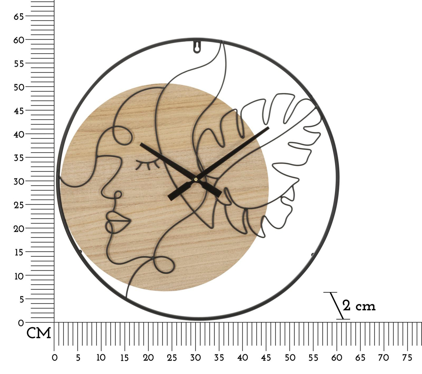 OROLOGIO DA MURO ¨¦L¨¦GANT -B- CM ? 60X2