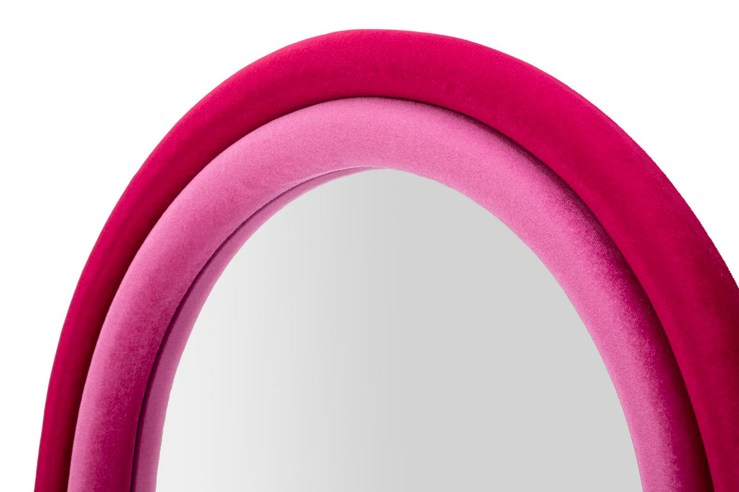 SPECCHIO DA MURO CLOE VELLUTO FUXIA CM 60X4X160