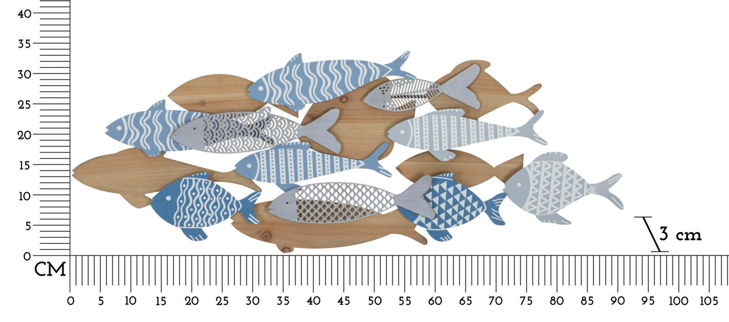 PANNELLO DA MURO POISSON MER CM 91X3X33,5