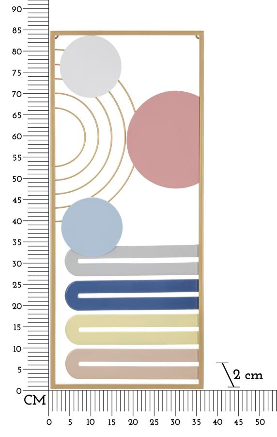 PANNELLO DA MURO COLOR¨¦ -B- CM 37,5X2X84