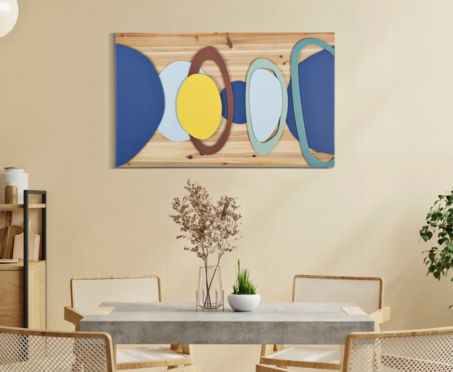 PANNELLO DA MURO COULEUR BOIS CM 80X2,5X50