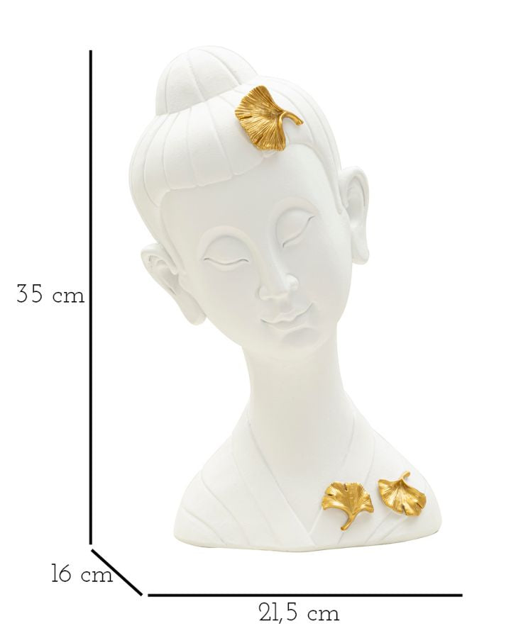 TESTA BOUDDHA -A- CM 21,5X16X35