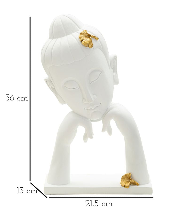 TESTA BOUDDHA -B- CM 21,5X13X36