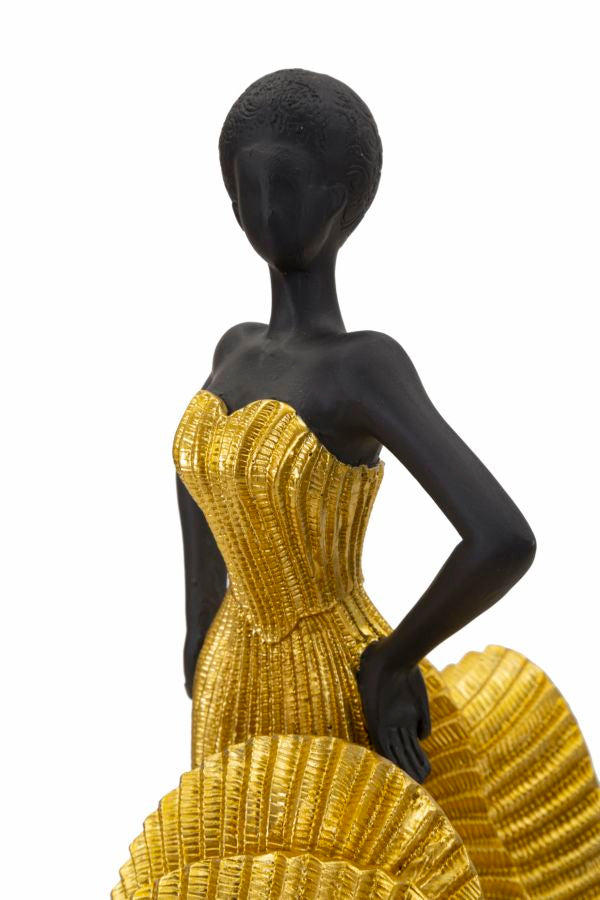 DONNIA FASHION DANSE OR CM 16,5X15X36