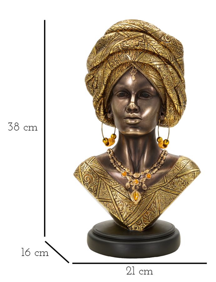 SCULTURE NAIROBI CM 21X16X38