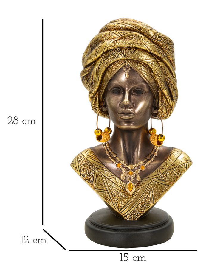 SCULTURE NAIROBI CM 15X12X28