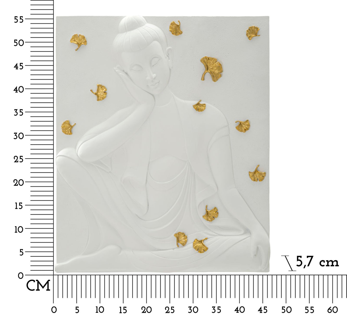 PANNEAU BOUDDHA CM 46X5,7X55,5