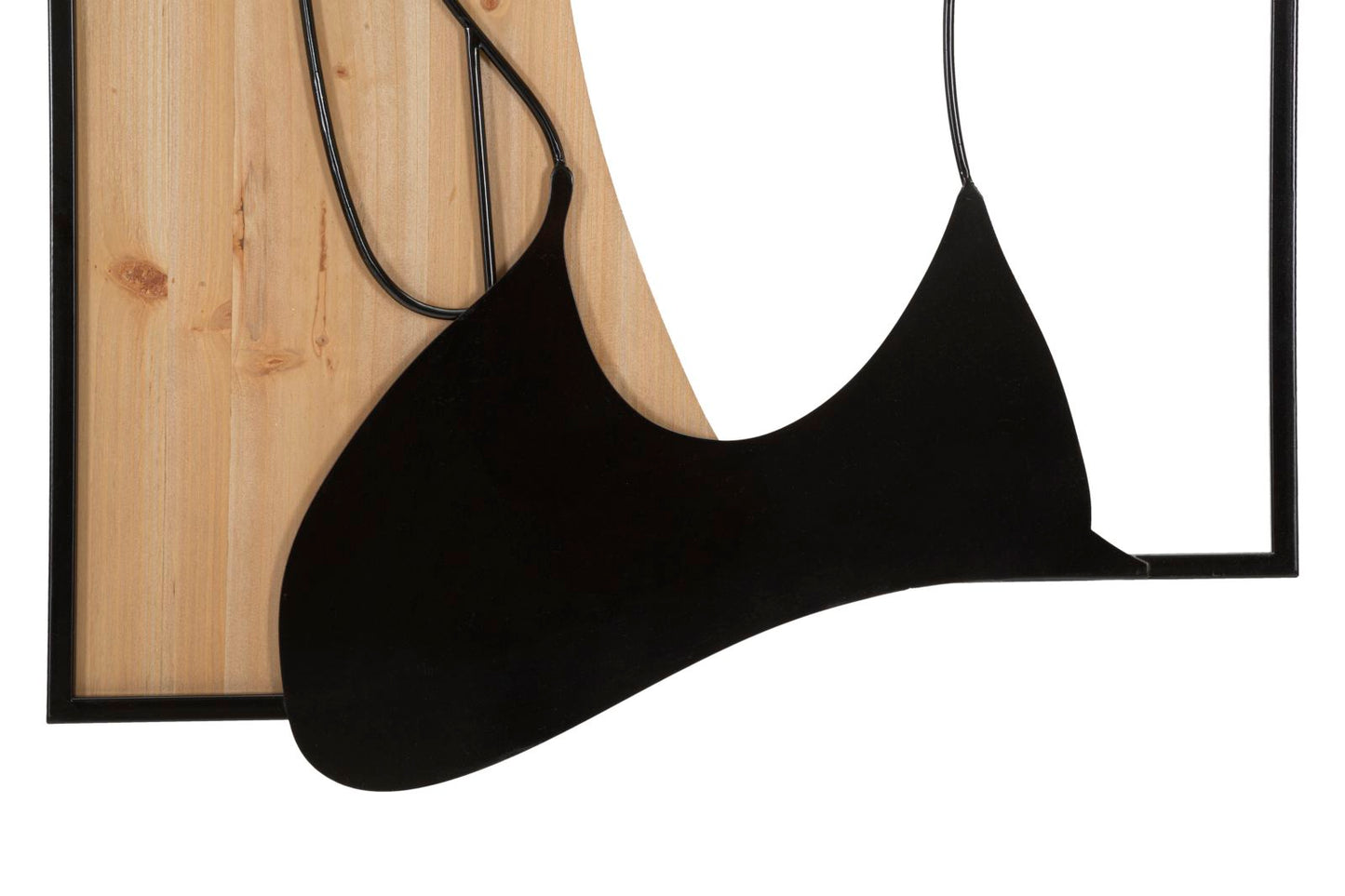 PANNELLO DA MURO BEAUTY FERRO E BOIS 60X2X90