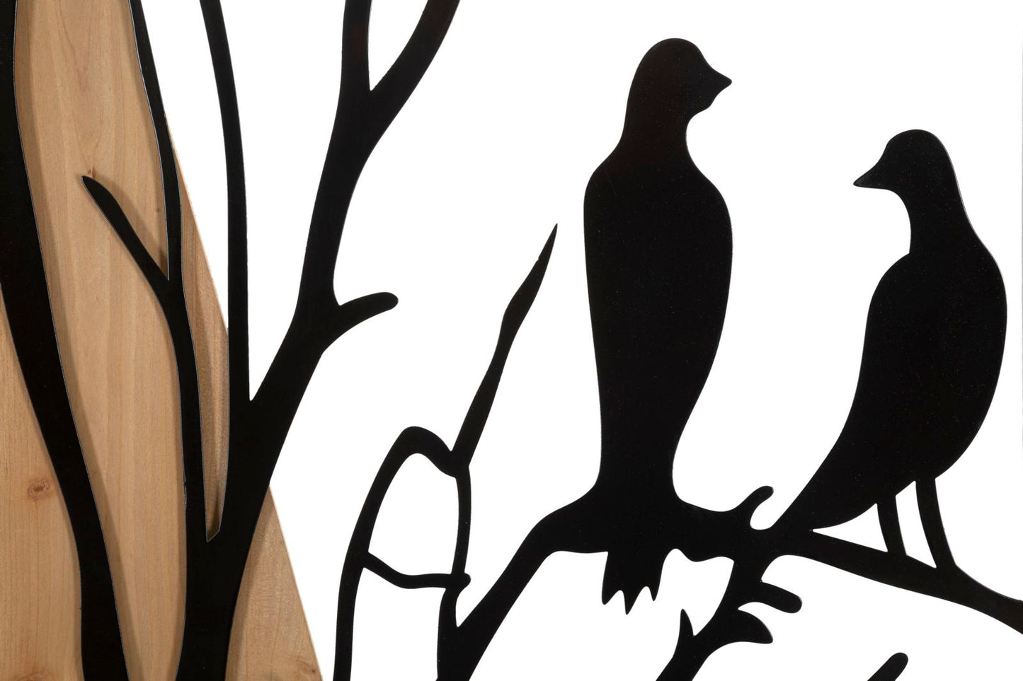 PANNELLO DA MURO OISEAU FERRO E ENSEMBLE BOIS 4PZ 50X2X200 (50X2X50)