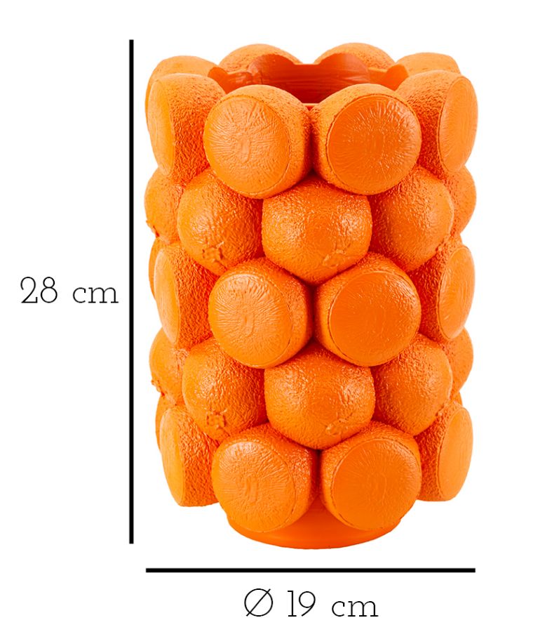 VASO ORANGE CM ? 19X28