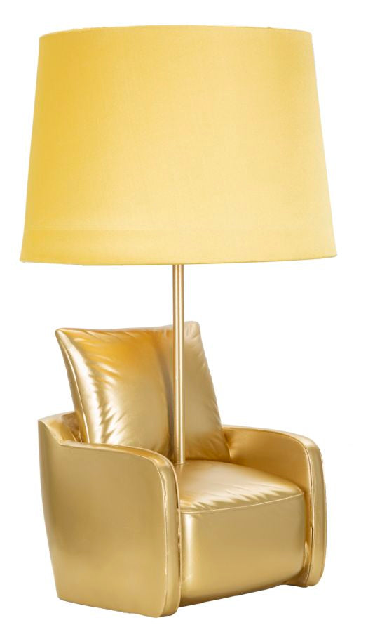 LAMPADA DA COMODINO MIDCENTURY GIALLA CM ? 26X46