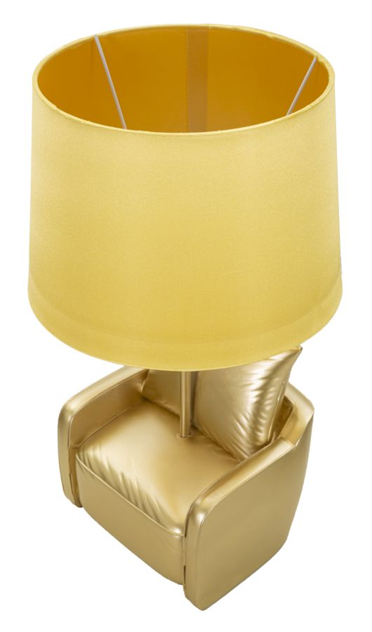 LAMPADA DA COMODINO MIDCENTURY GIALLA CM ? 26X46