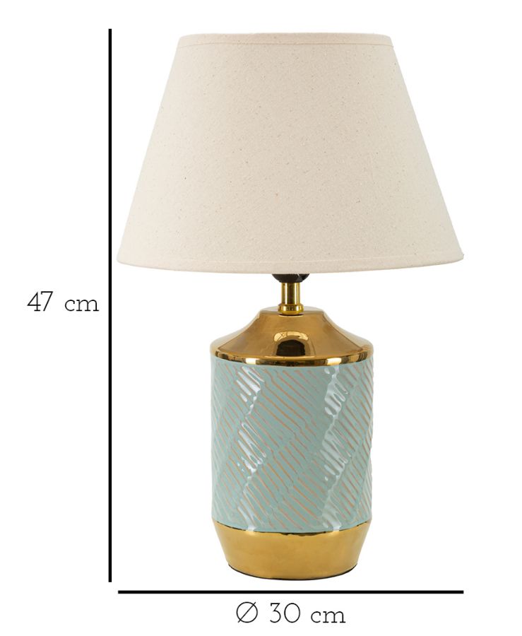 LAMPADA DA TAVOLO LE CAP CM ? 30X47