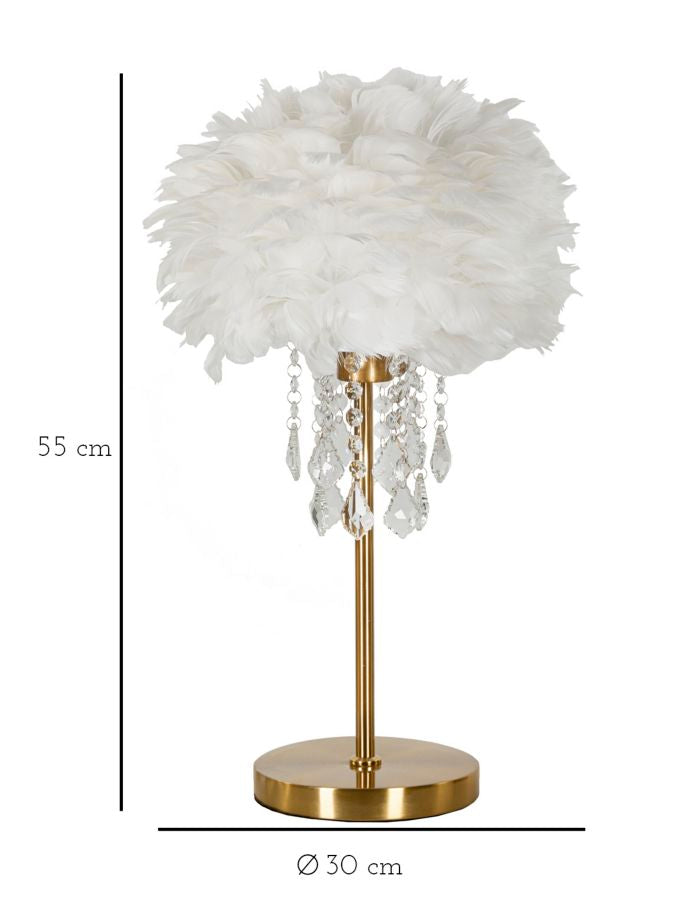 LAMPADA DA TAVOLO DIAMANT CM ? 30X55