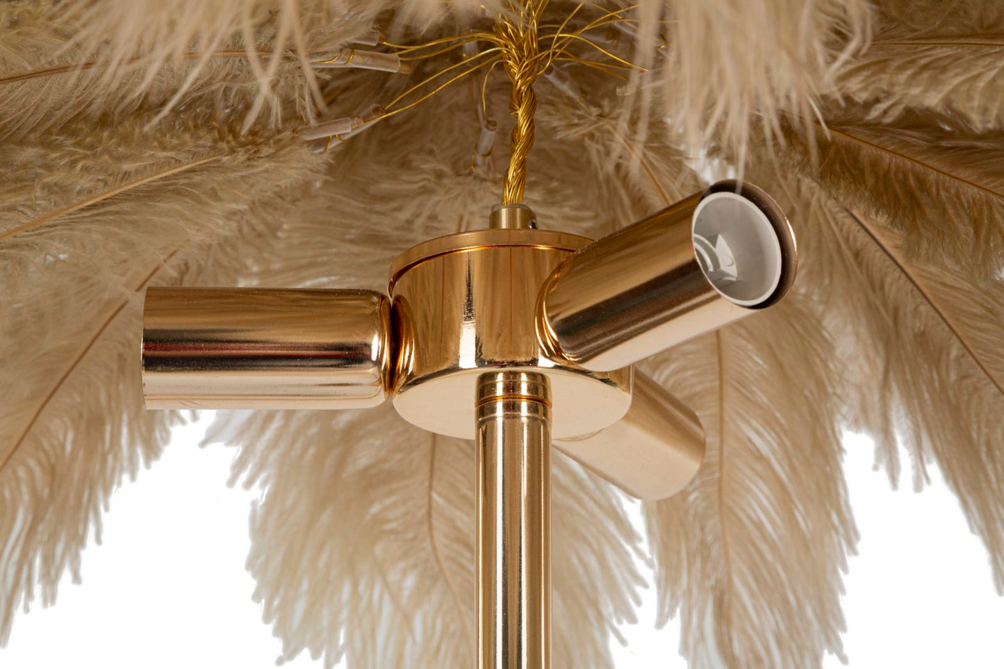 LAMPADA DA TERRA PALM CAMMELLO CM ? 55X160