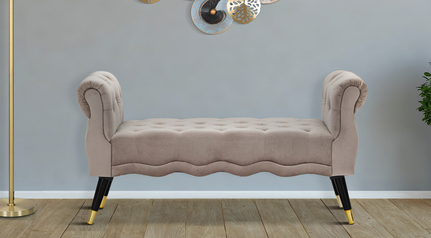 PANCHETTA PARIS GRIGIA/OR CM 120X40X60