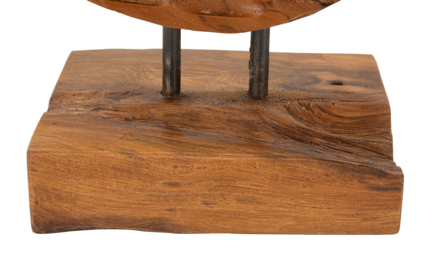 PI¨¨CE SCULTURA EN TECK RICICLATO CM 30X15,5X40 (PEZZI UNICI - NON RIP. EN S¨¦RIE)