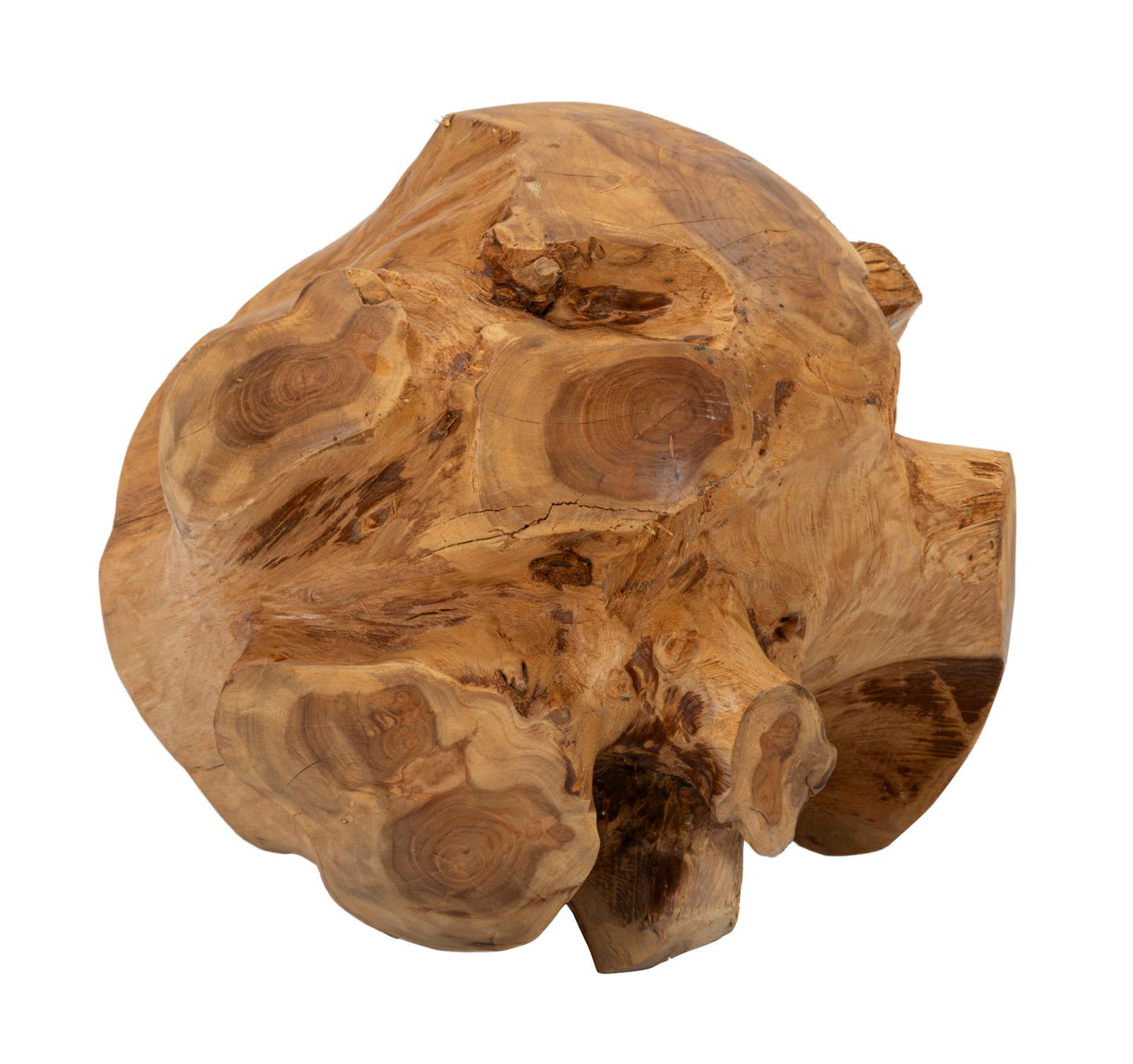 SFERA EN TECK RICICLATO CM ? 40 (PEZZI UNICI - NON RIP. EN S¨¦RIE)