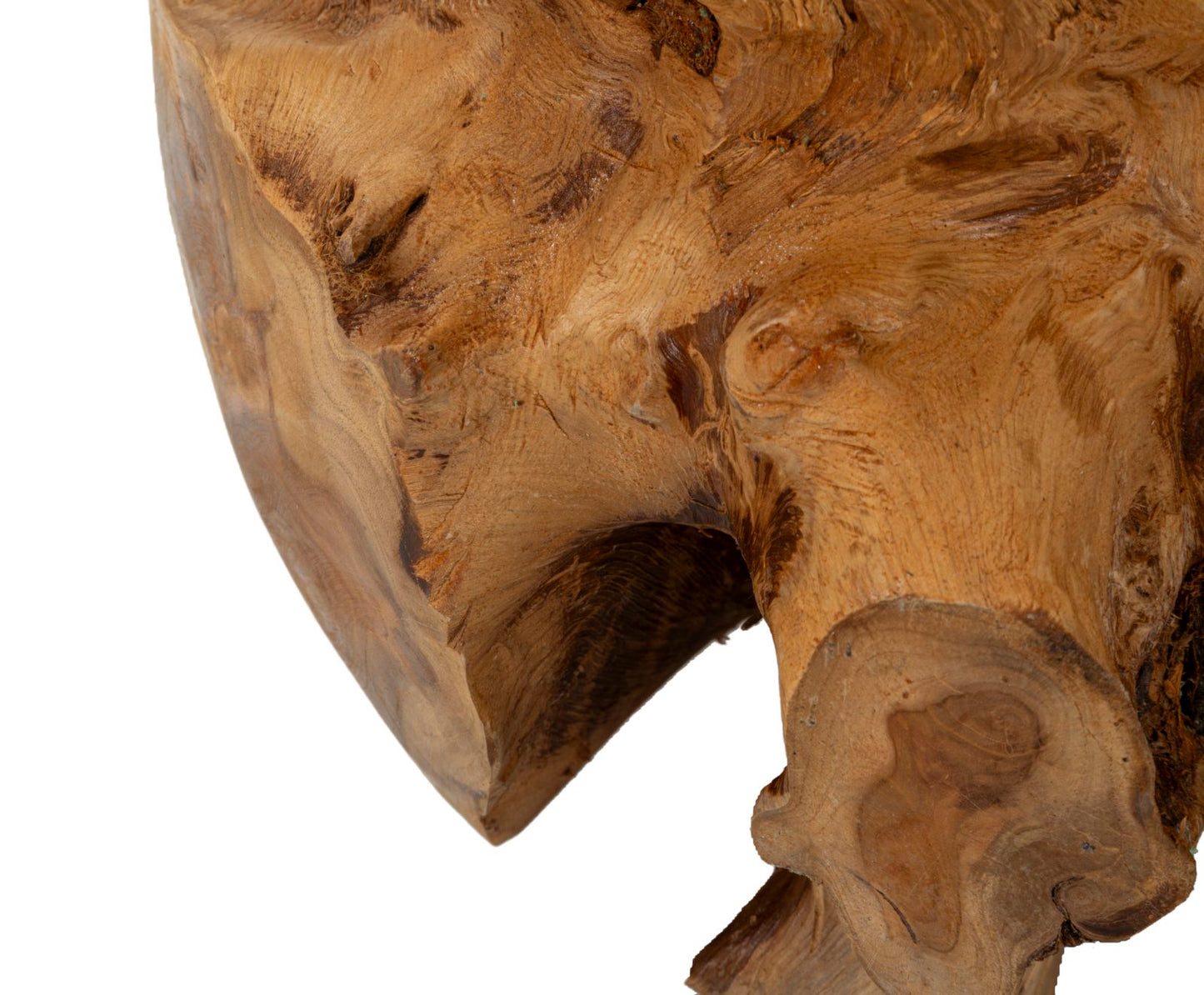 SFERA EN TECK RICICLATO CM ? 40 (PEZZI UNICI - NON RIP. EN S¨¦RIE)