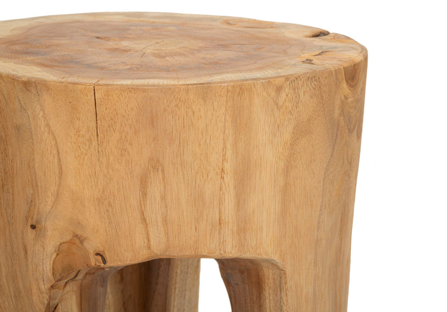 SGABELLO STOUL¨¦ EN TECK RICICLATO CM ? 30X40 (PEZZI UNICI - NON RIP. EN S¨¦RIE)