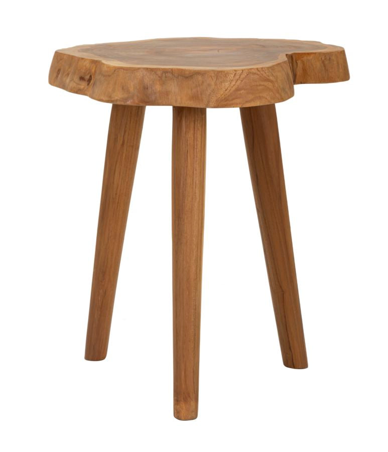 SGABELLO BUDUT EN TECK RICICLATO CM ? 38X45 (PEZZI UNICI - NON RIP. EN S¨¦RIE)