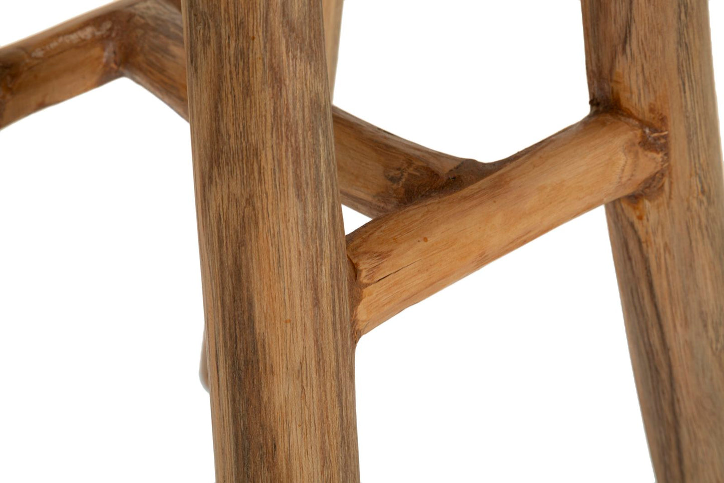 SGABELLO SEL SLIM EN TECK RIC. CM 35X30X42 (PEZZI UNICI - NON RIP. EN S¨¦RIE)