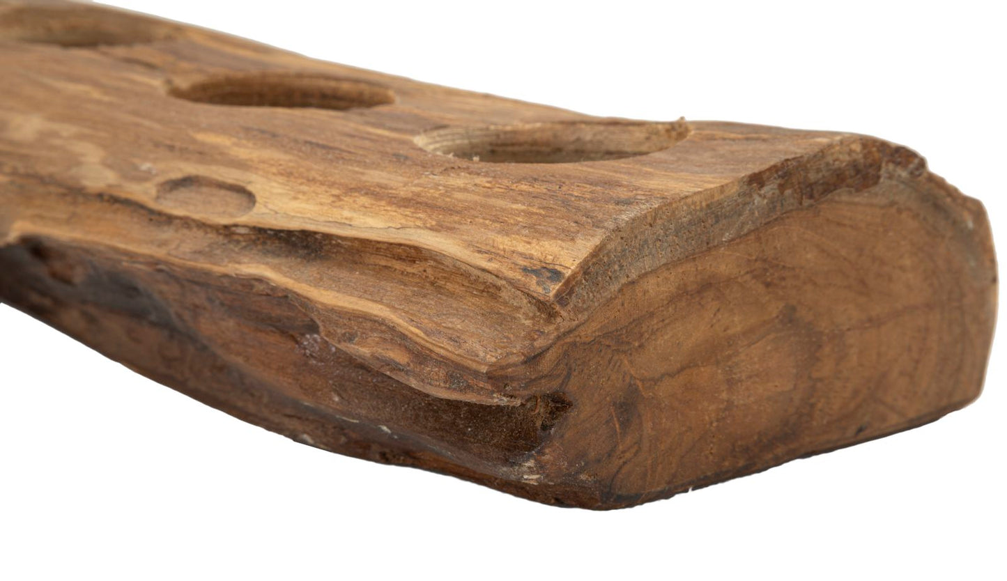 P/CAND LONG EN TECK RICICLATO CM 51X14X6 (PEZZI UNICI - NON RIP. EN S¨¦RIE)