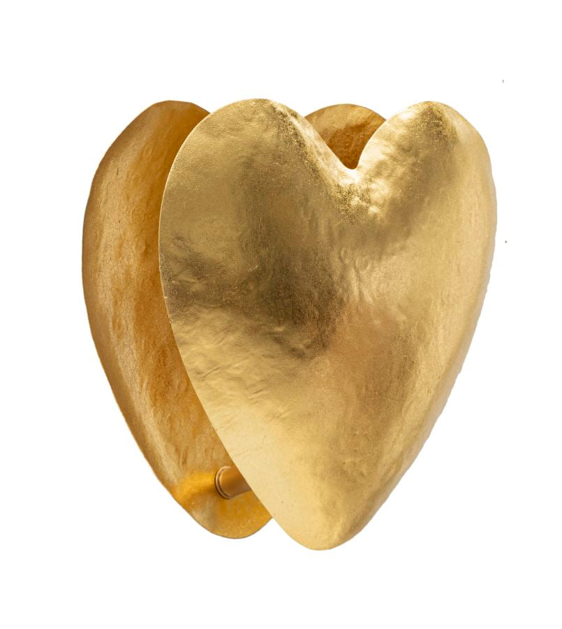 LAMPADA DA MURO COEUR DOR¨¦ CM 25,5X15X24