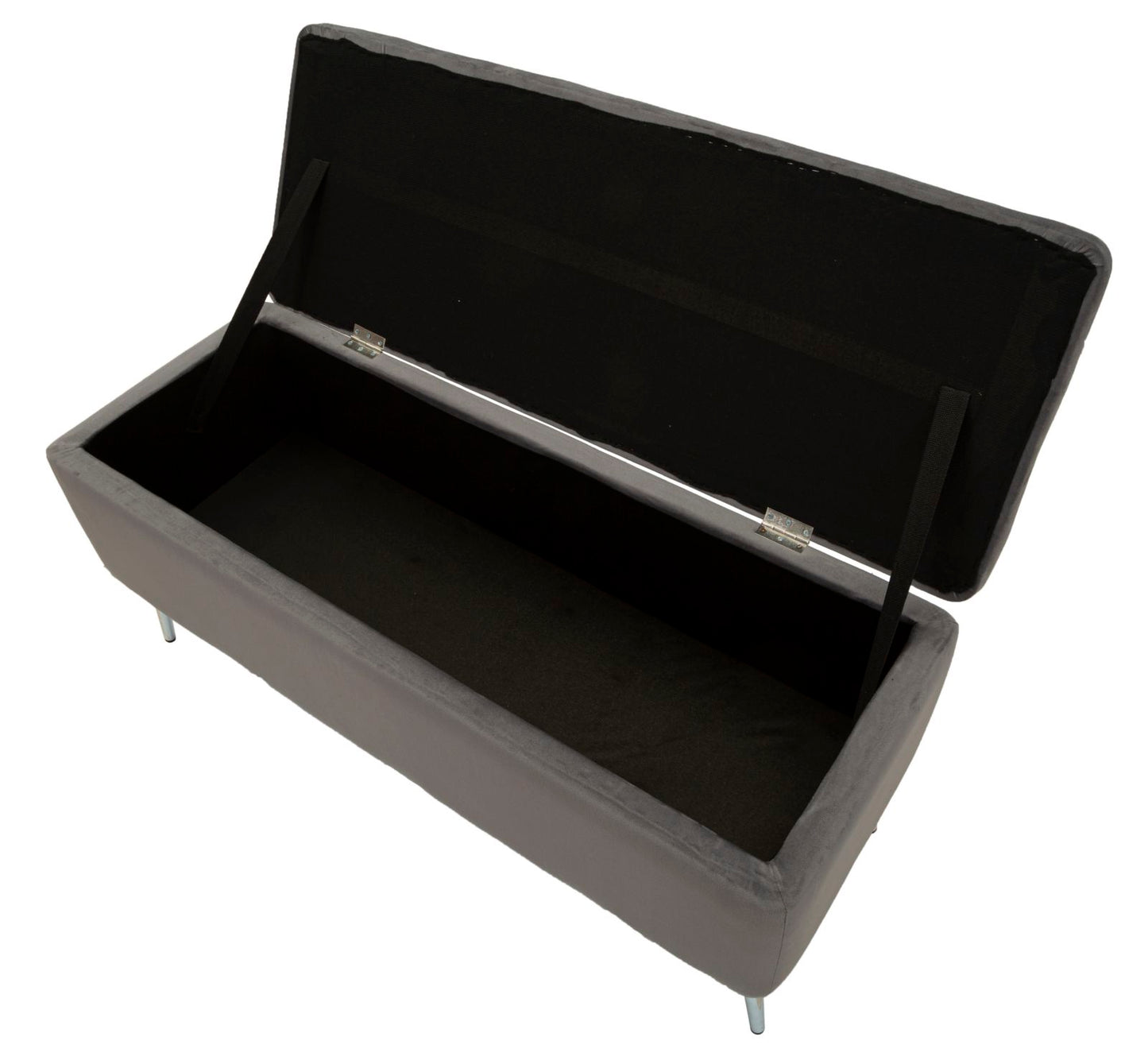 PANCA C/CONTENITORE ARGENT CM 112X42X50