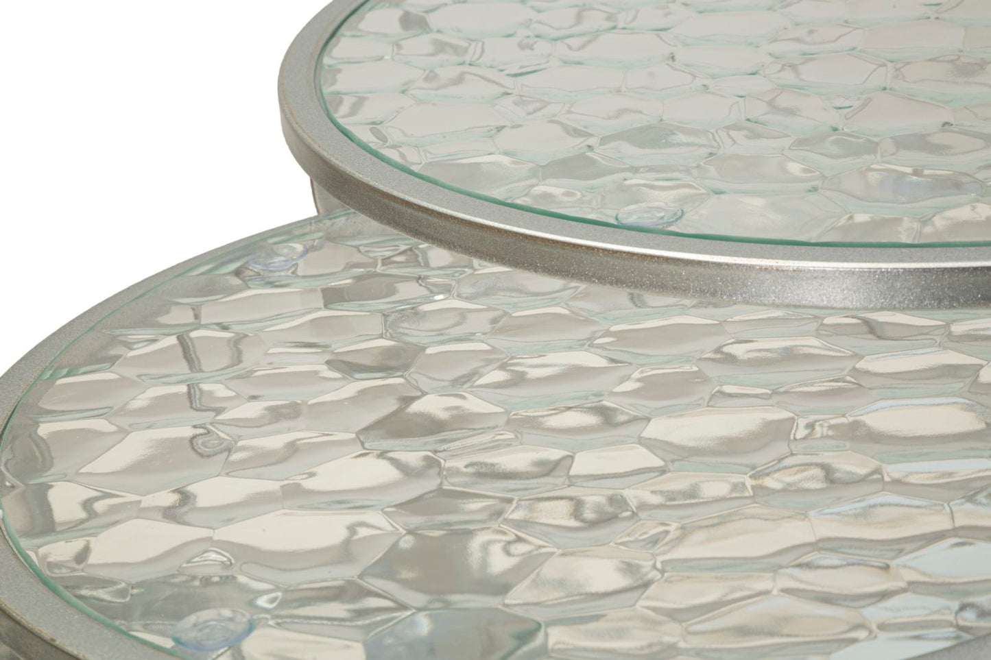 TAVOLINETTI NO¨¦ ARGENT ENSEMBLE 4 PZ CM ? 70X45-47X54,5-36x50-28x45