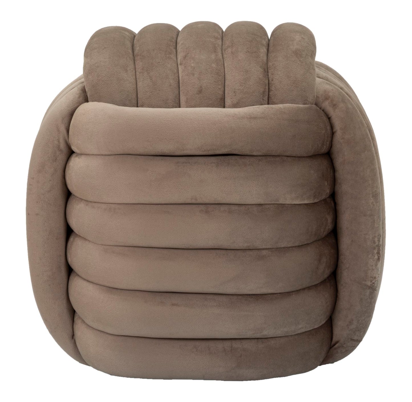 POUF SOFTY GRIGIO CM 45X45X45