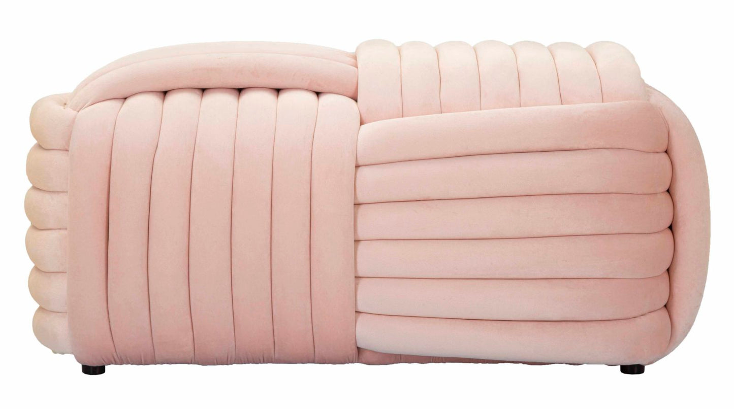 PANCA SOFTY ROSE CM 90X45X45