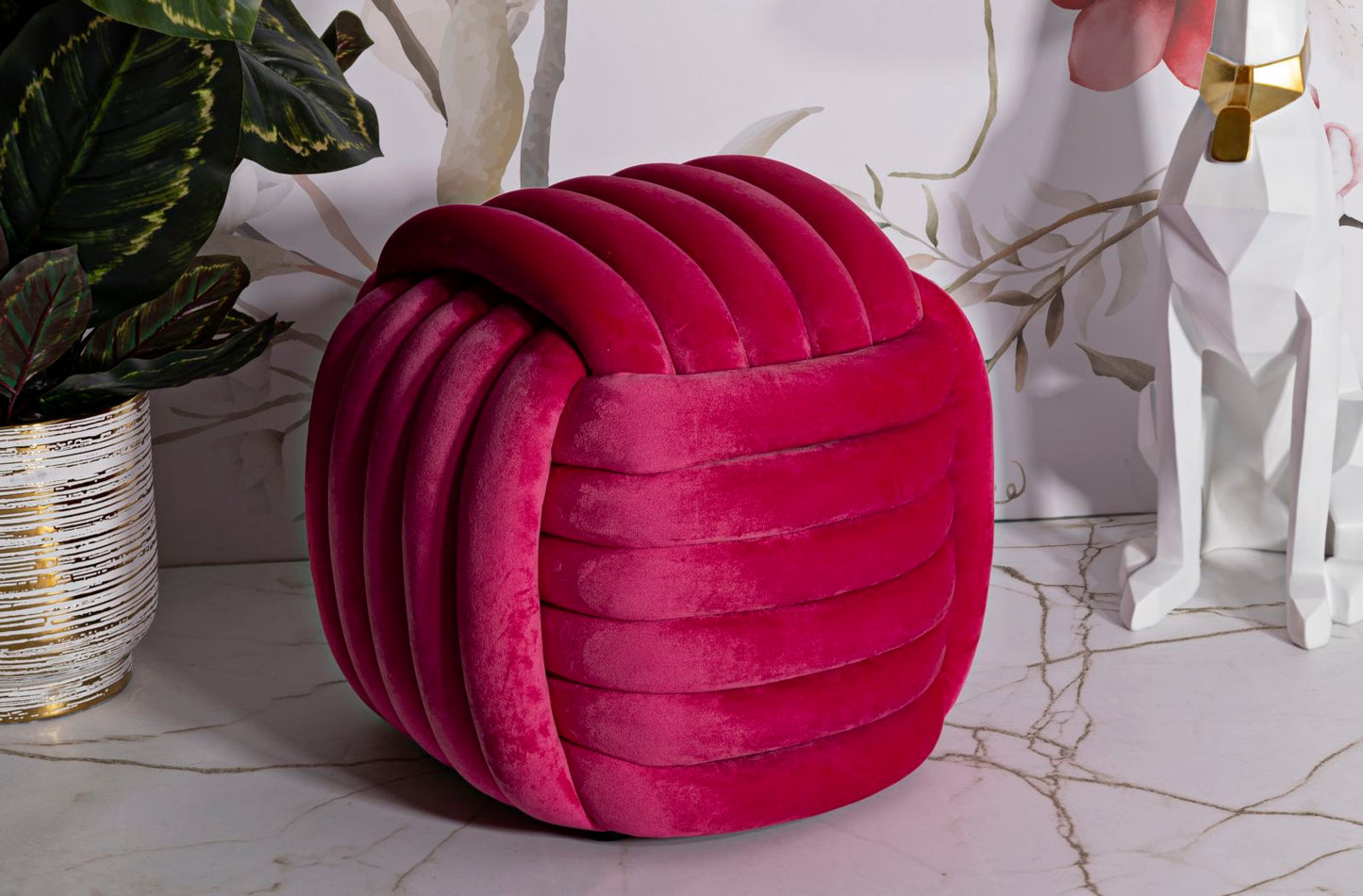 POUF SOFTY FUXIA CM 45X45X45