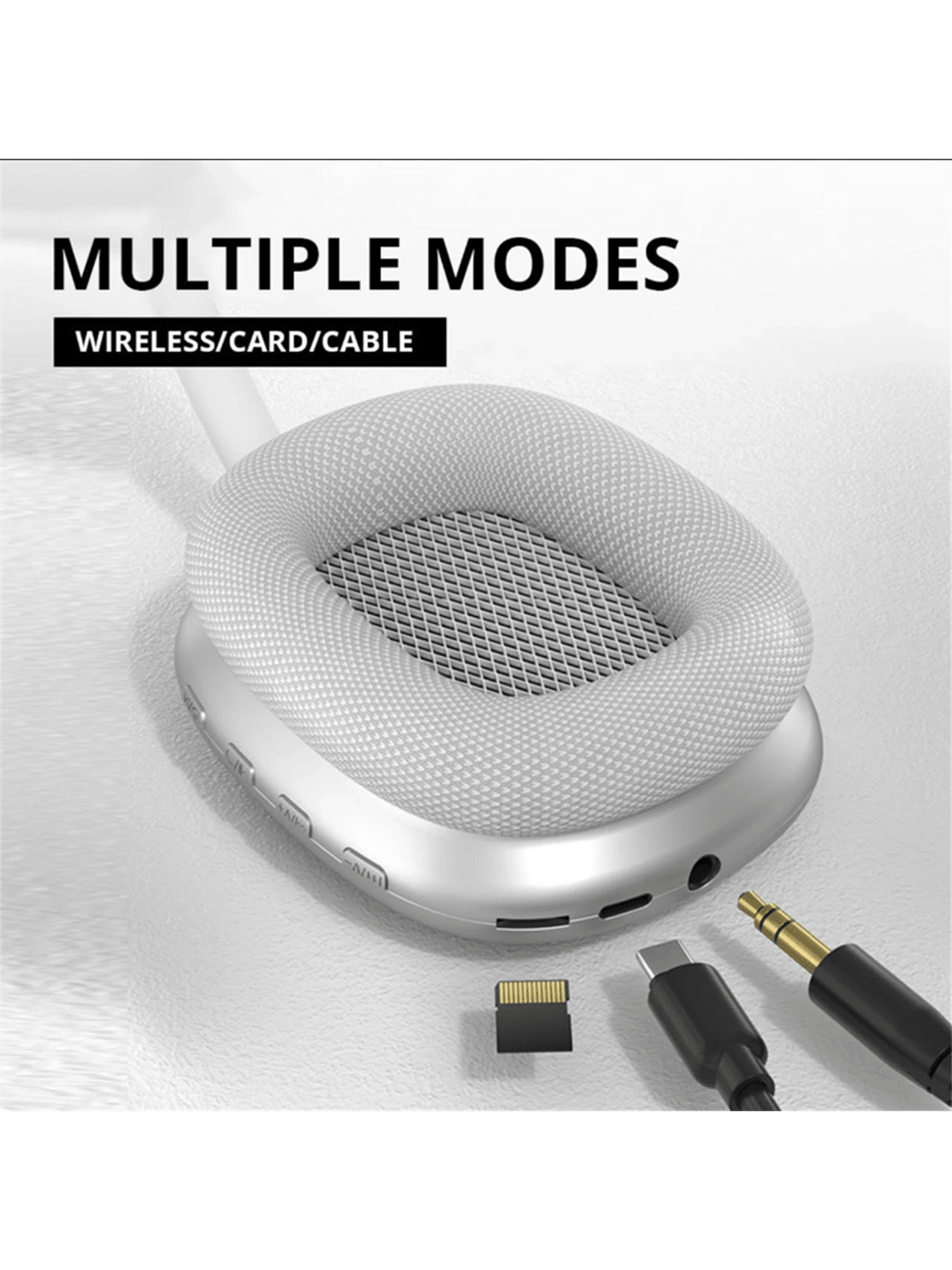 P9 Pro Max casque Bluetooth sans fil avec micro casque antibruit son st¨¦r¨¦o ¨¦couteur sport jeu casque-B