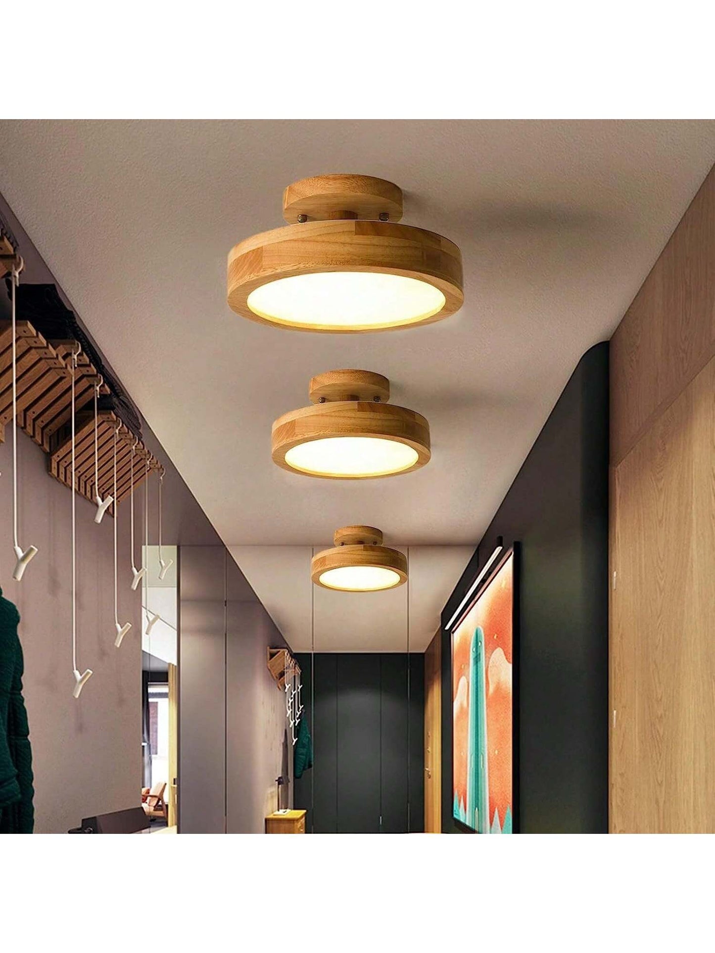 12W, 23cm, 3 couleurs 3000K-6000K, plafonniers LED ¨¤ intensit¨¦ variable