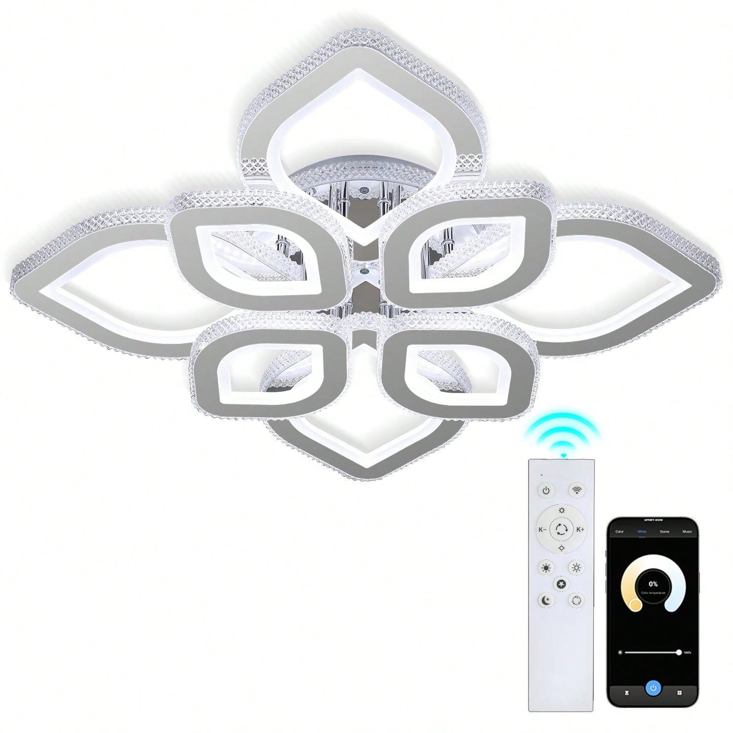 Plafonnier variable avec t¨¦l¨¦commande£¬Luminaires de plafond