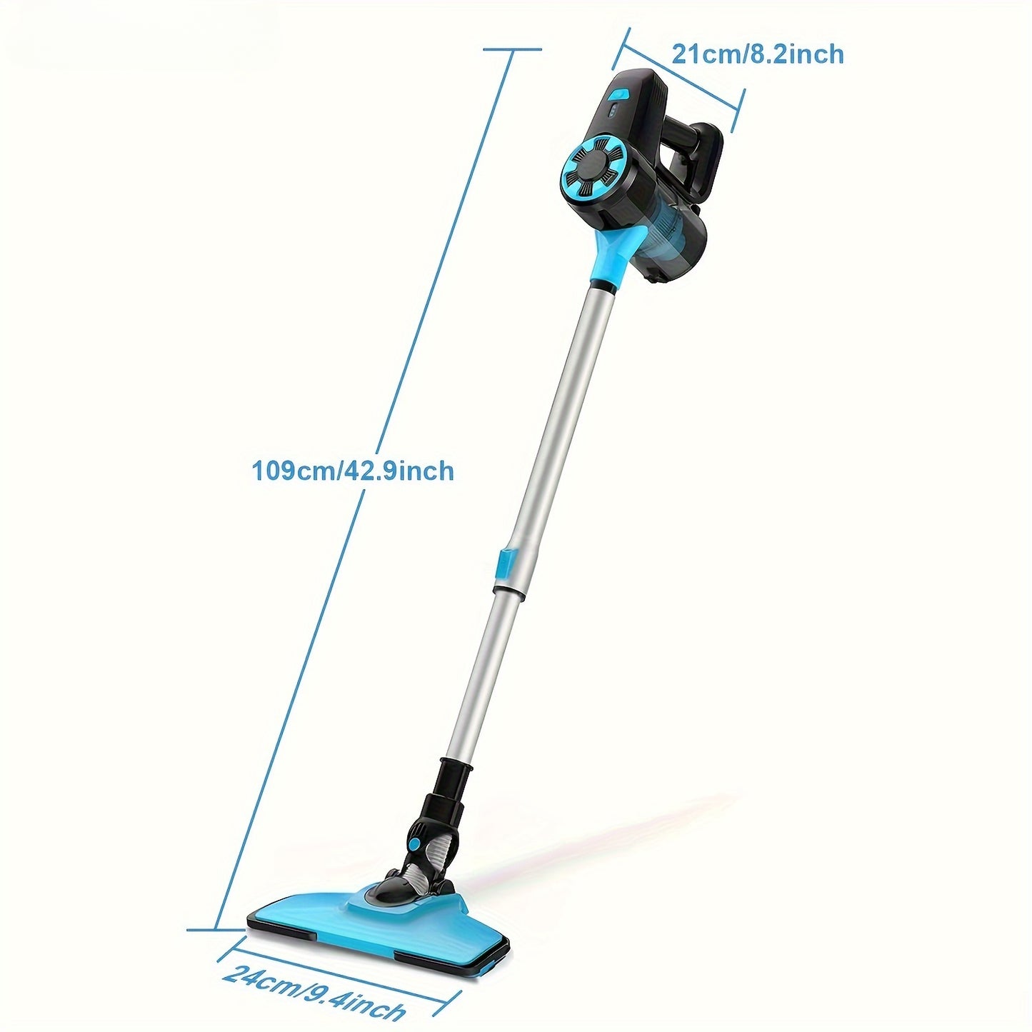 N3 Aspirateur sans fil, aspirateur balai l¨¦ger 6 en 1 avec batterie 2200 MAh, aspirateur rechargeable puissant, autonomie maximale de 40 minutes, parfait pour les sols en bois dur, les tapis et les poils d'animaux.