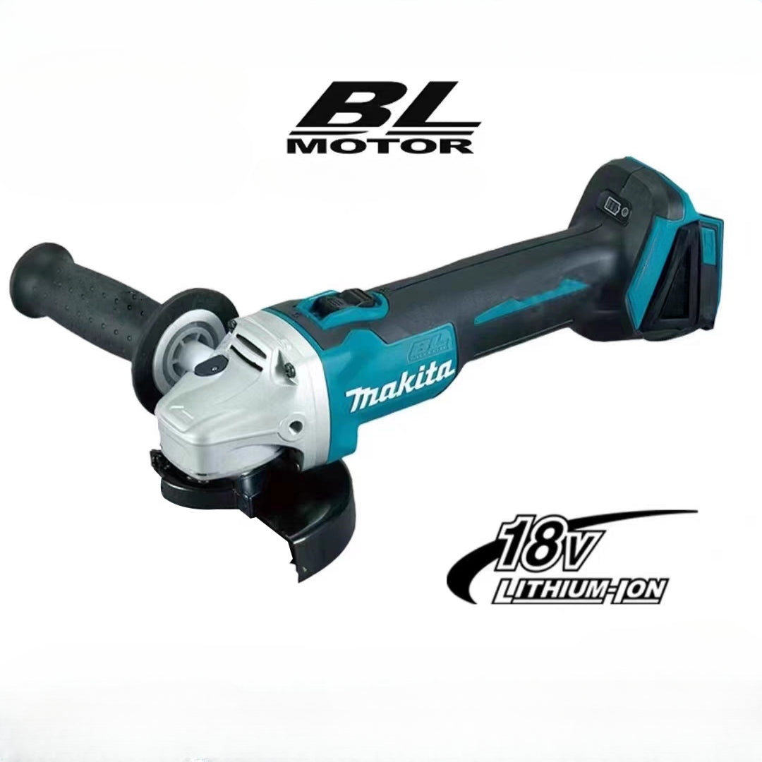 Meuleuse d'angle ¨¦lectrique au lithium sans balais, machine de d¨¦coupe aste, polisseuse haute puissance, 18V, 125mm£¬Only tools, Batterie non incluse